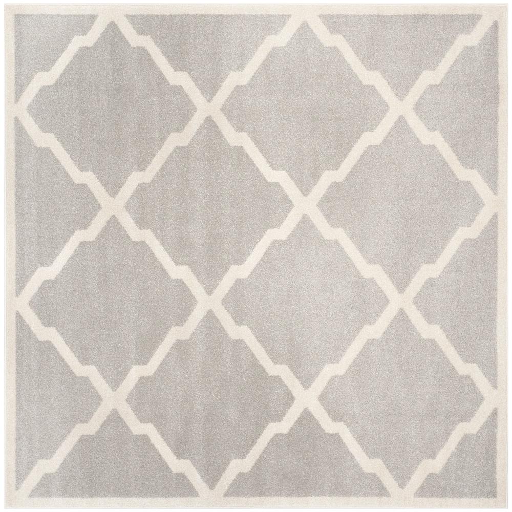 AMHERST, LIGHT GREY / BEIGE, 5' X 5' Square, Area Rug, AMT421B-5SQ. Picture 1
