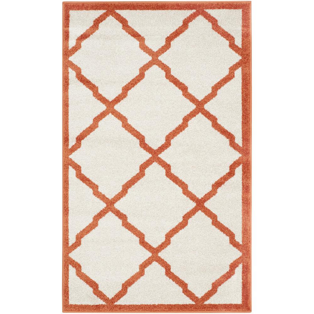 AMHERST, BEIGE / ORANGE, 2'-6" X 4', Area Rug, AMT421F-24. Picture 1