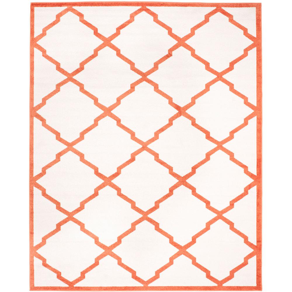 AMHERST, BEIGE / ORANGE, 8' X 10', Area Rug, AMT421F-8. Picture 1