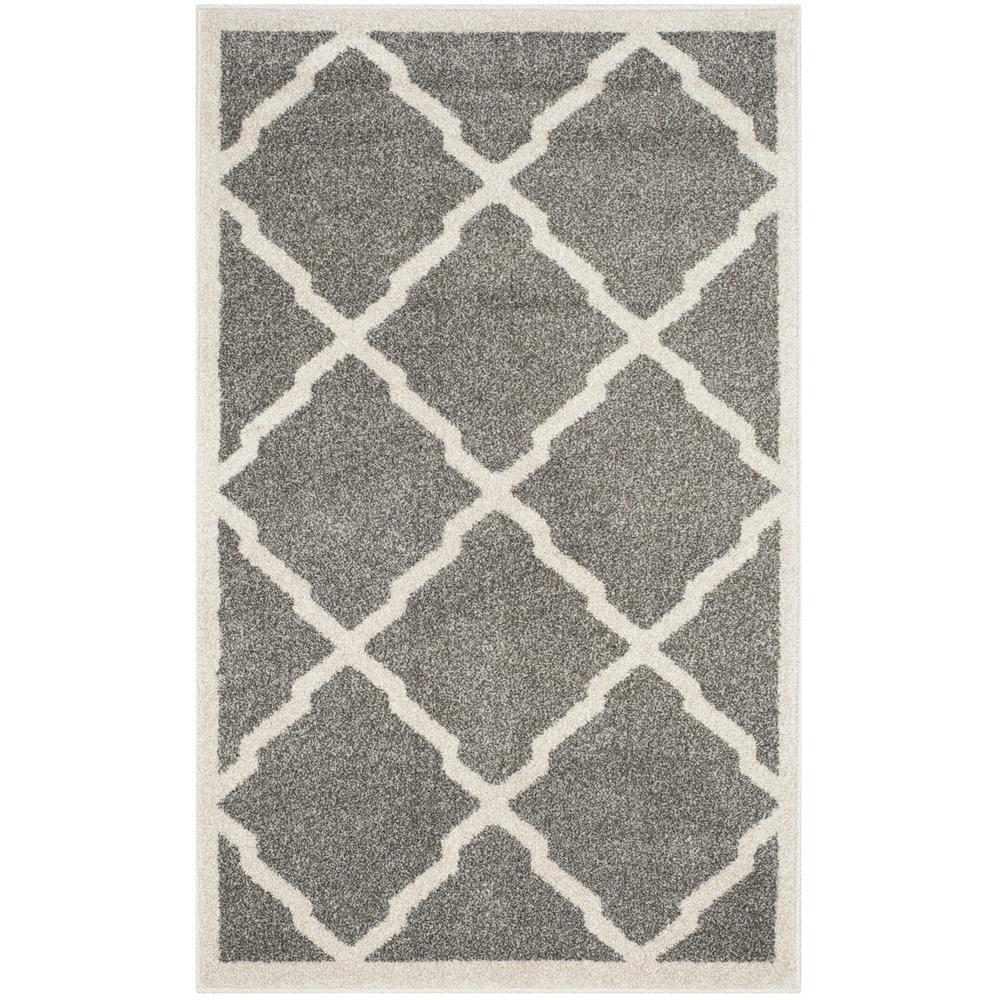 AMHERST, DARK GREY / BEIGE, 2'-6" X 4', Area Rug, AMT421R-24. Picture 1
