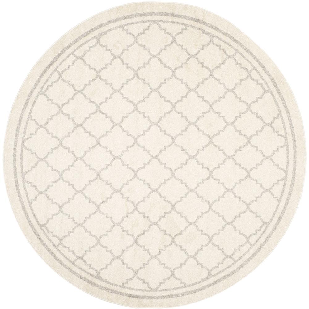 AMHERST, BEIGE / LIGHT GREY, 7' X 7' Round, Area Rug, AMT422E-7R. Picture 1
