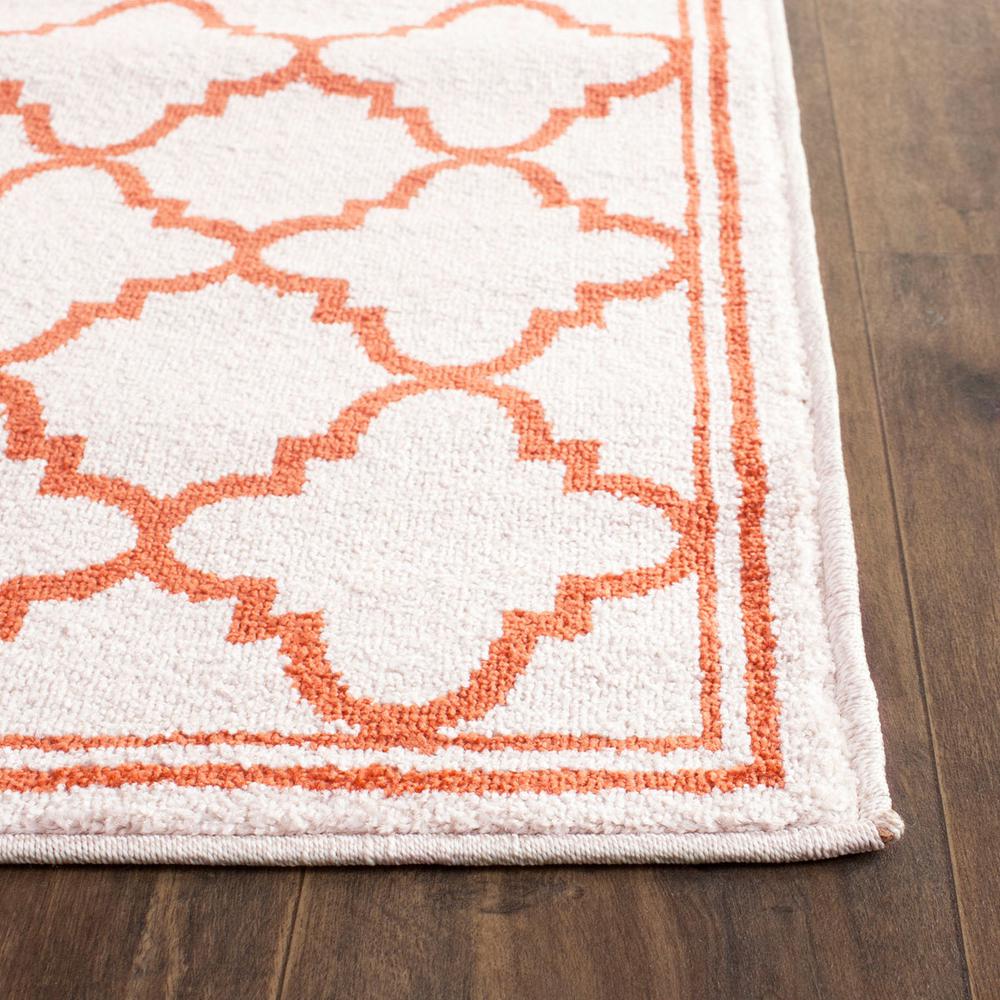 AMHERST, BEIGE / ORANGE, 2'-3" X 11', Area Rug, AMT422F-211. Picture 1