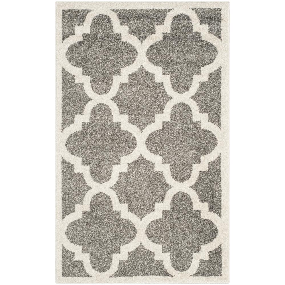 AMHERST, DARK GREY / BEIGE, 2'-6" X 4', Area Rug, AMT423R-24. Picture 1