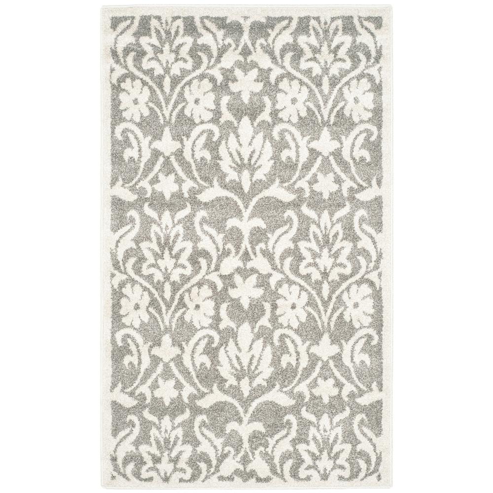 AMHERST, DARK GREY / BEIGE, 3' X 5', Area Rug, AMT424R-3. Picture 1