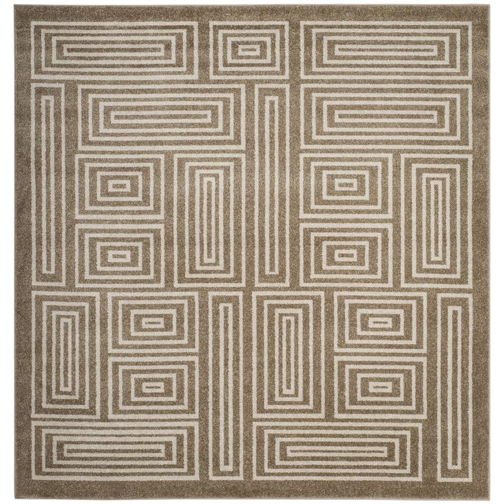 AMHERST, WHEAT / BEIGE, 7' X 7' Square, Area Rug, AMT430S-7SQ. Picture 1