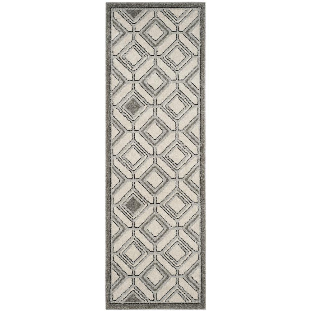 AMHERST, IVORY / LIGHT GREY, 2'-3" X 7', Area Rug, AMT433E-27. Picture 1