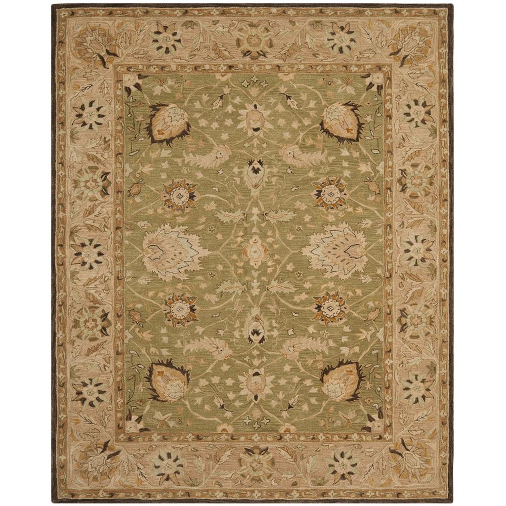 ANATOLIA, SAGE / BEIGE, 9'-6" X 13'-6", Area Rug. Picture 1