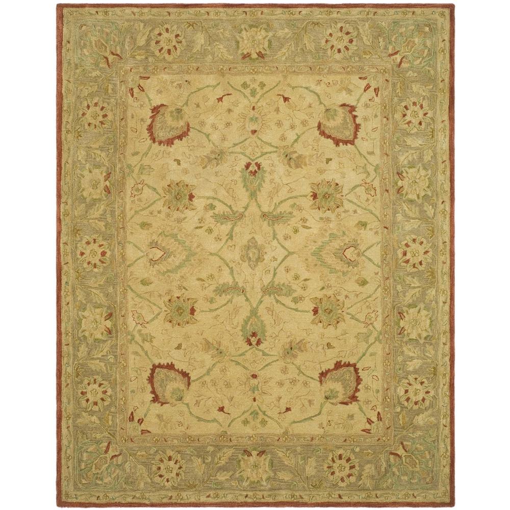 ANATOLIA, BEIGE / RUST, 9'-6" X 13'-6", Area Rug. Picture 1