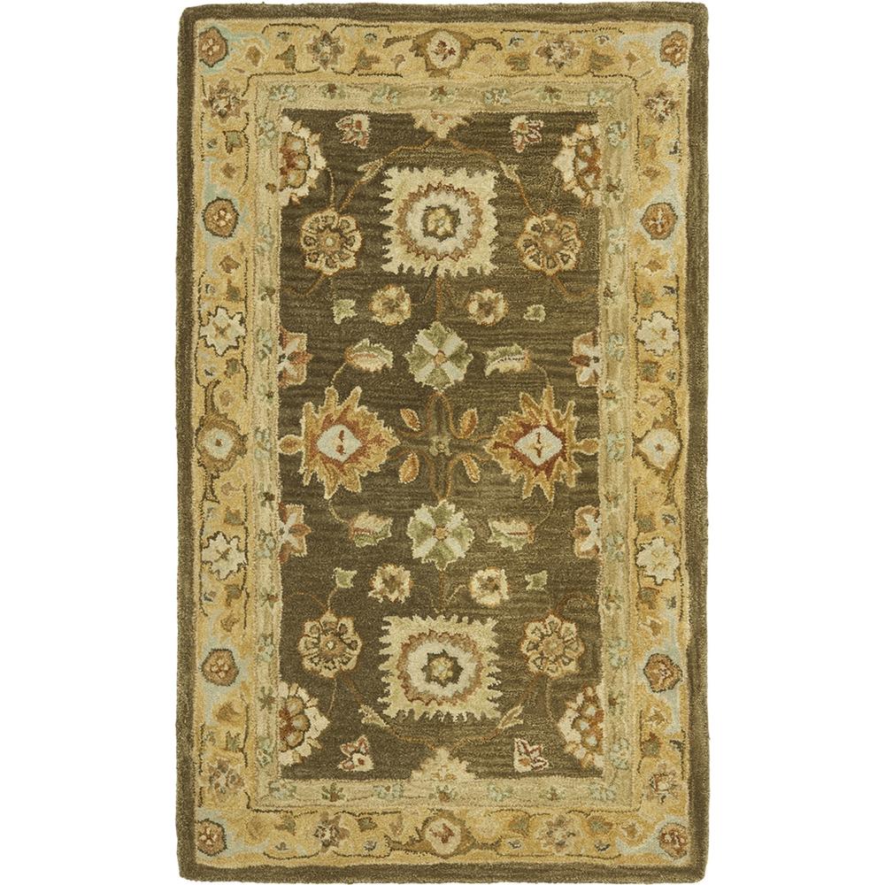 ANATOLIA, BROWN / TAUPE, 3' X 5', Area Rug. Picture 1