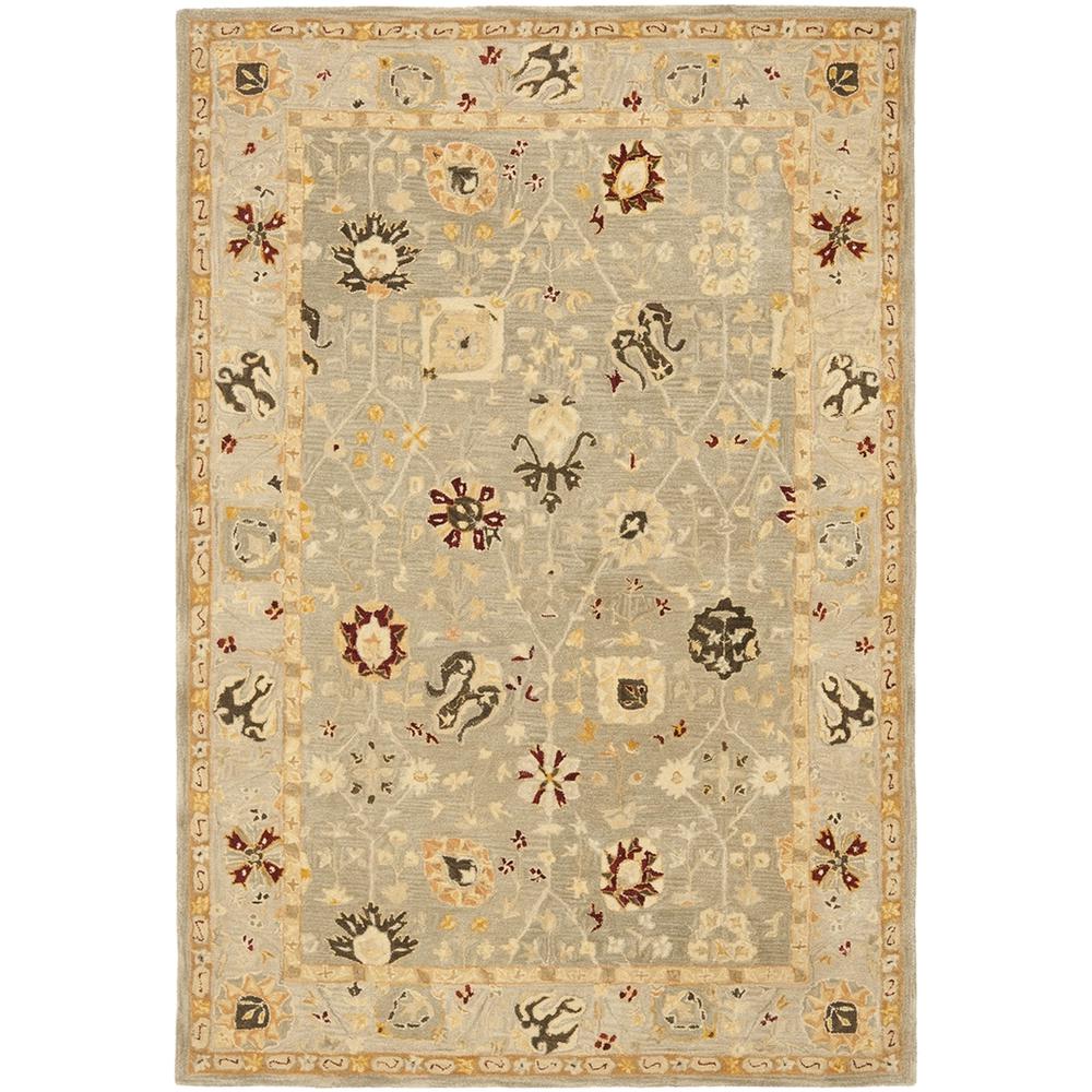 ANATOLIA, BEIGE / SAGE, 6' X 9', Area Rug. Picture 1