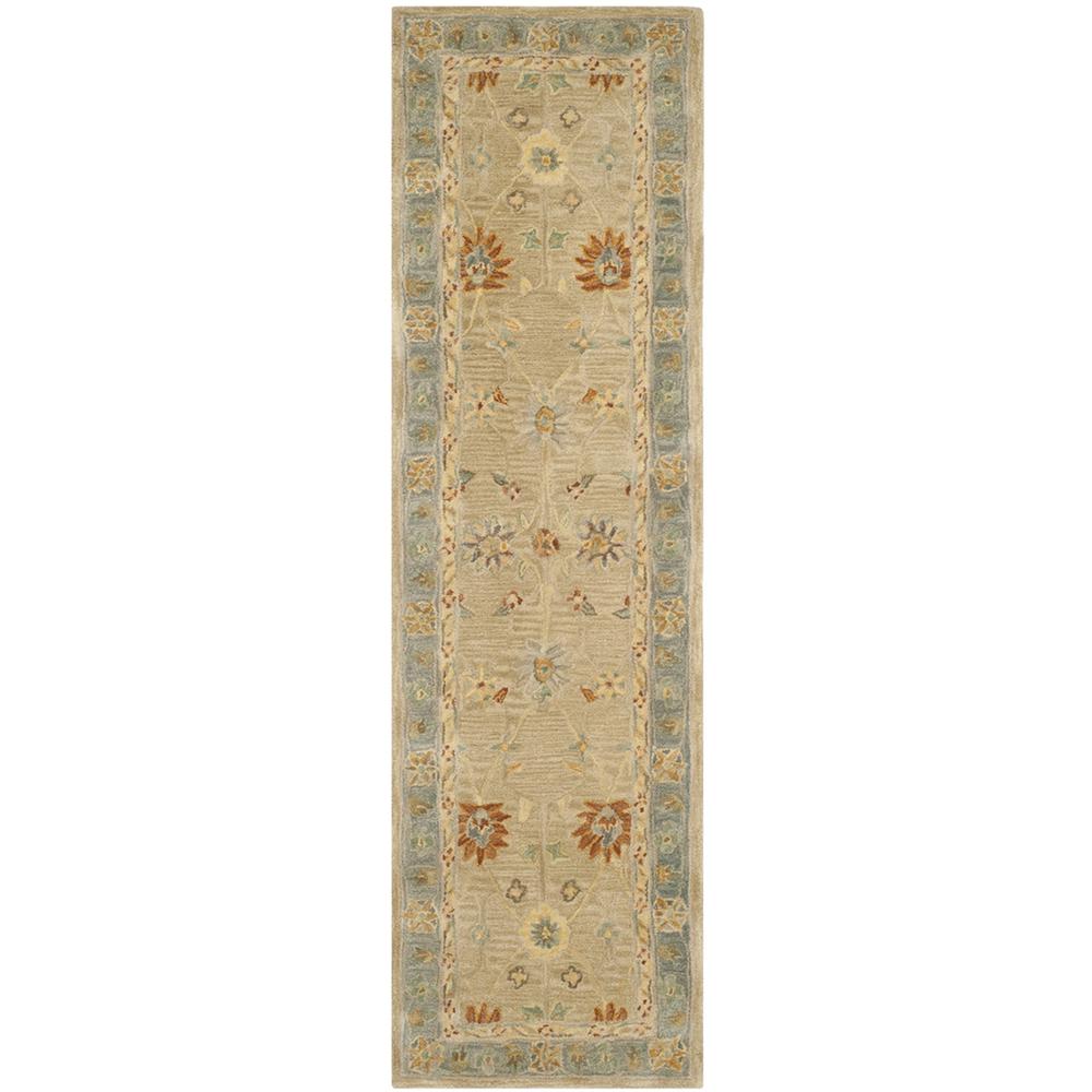 ANATOLIA, TAUPE / GREY, 2'-3" X 8', Area Rug. Picture 1