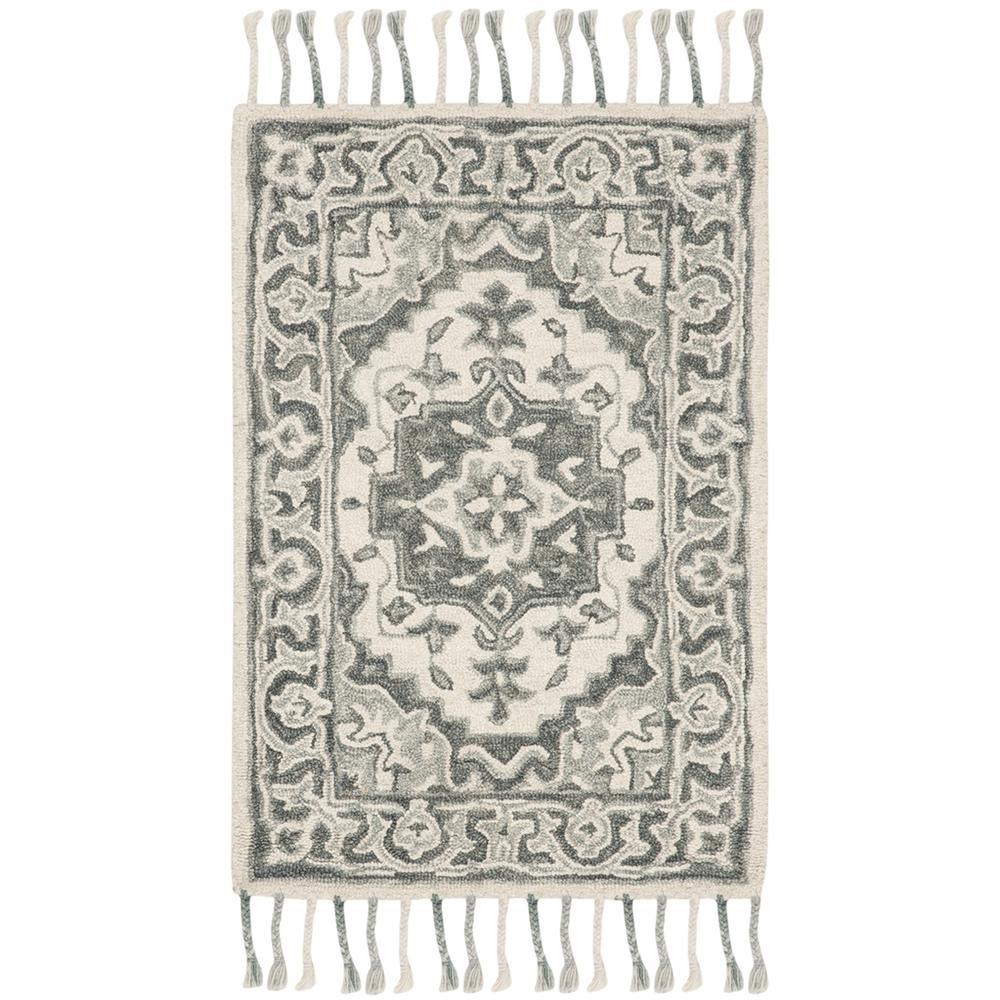 ASPEN, GREY / LIGHT GREY, 2'-3" X 5', Area Rug. Picture 1