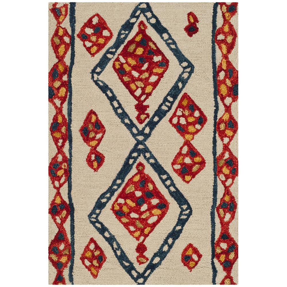 ASPEN, IVORY / MULTI, 2' X 3', Area Rug, APN702A-2. Picture 1