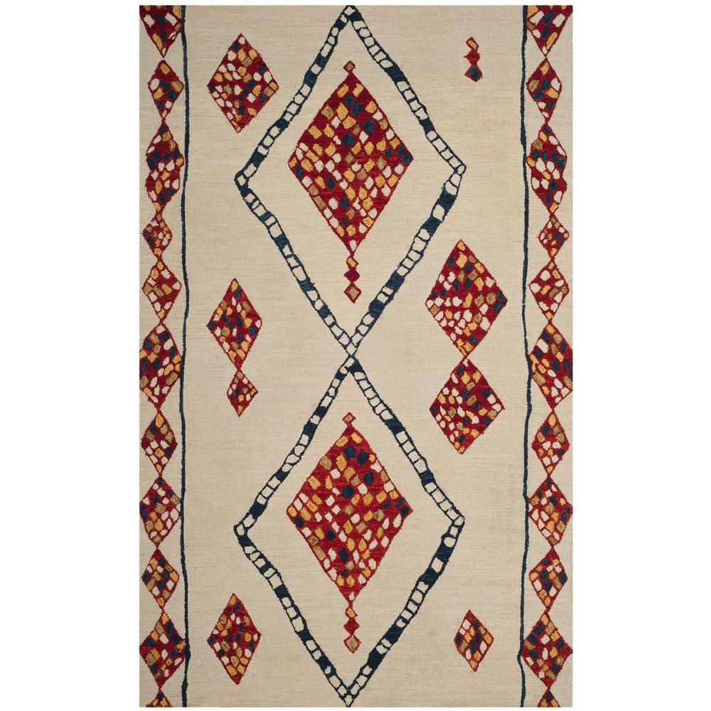ASPEN, IVORY / MULTI, 5' X 8', Area Rug, APN702A-5. Picture 1