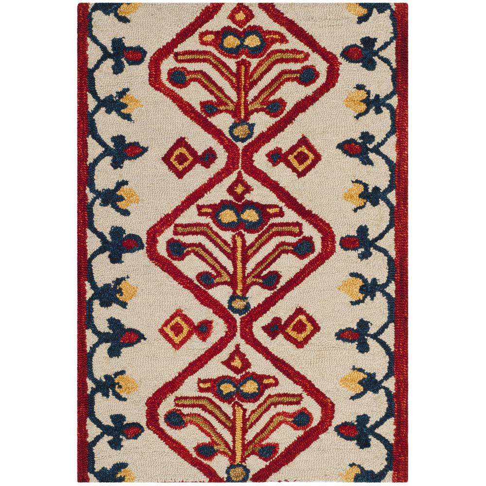 ASPEN, IVORY / MULTI, 2' X 3', Area Rug, APN703A-2. Picture 1