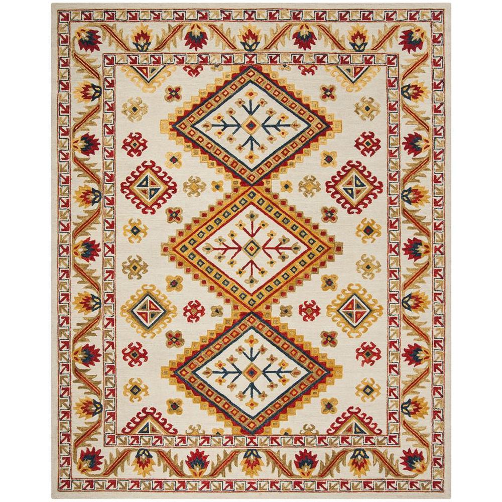 ASPEN, IVORY / MULTI, 8' X 10', Area Rug, APN706A-8. Picture 1