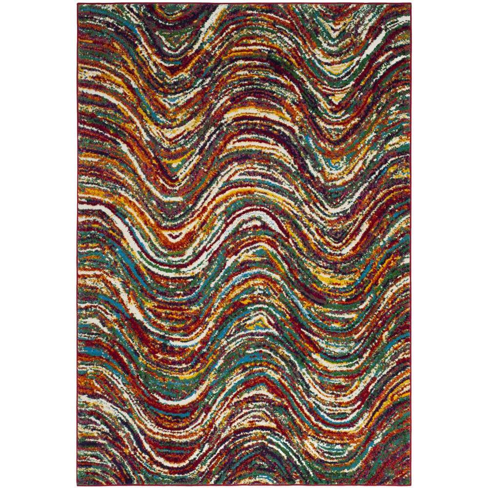 ARUBA, MULTI, 5'-3" X 7'-6", Area Rug, ARB502M-5. Picture 1