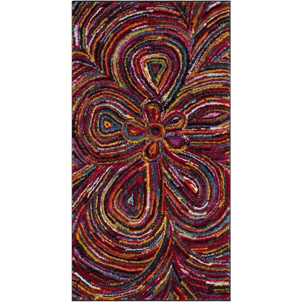 ARUBA, MULTI, 2'-7" X 5', Area Rug, ARB503M-3. Picture 1