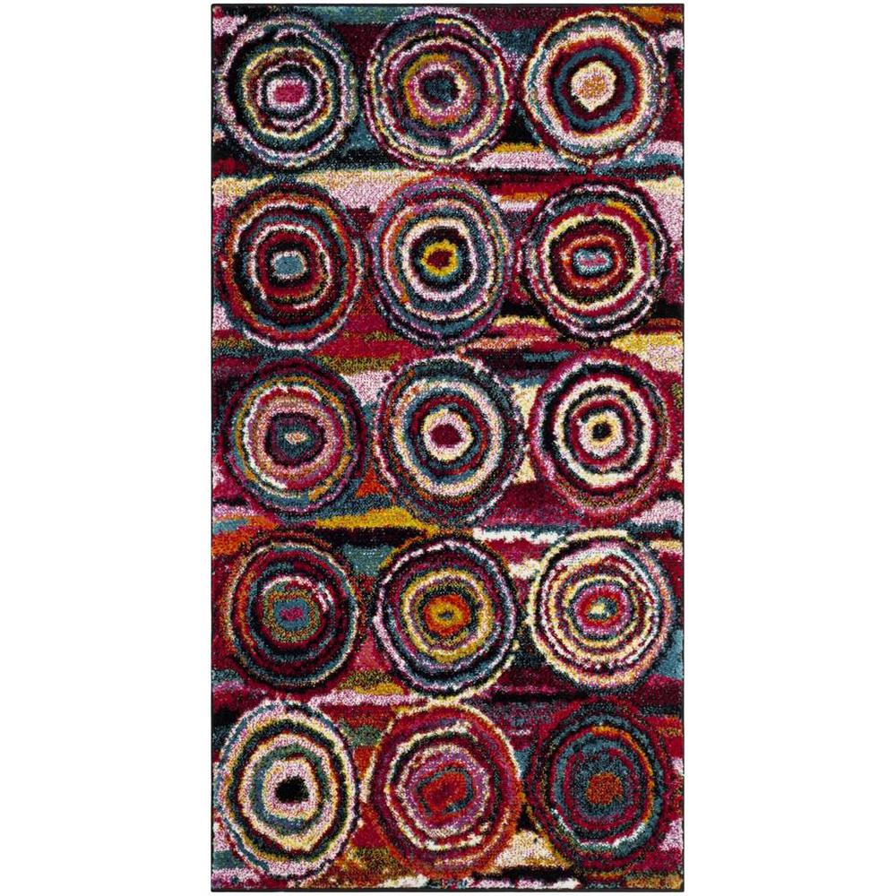 ARUBA, MULTI, 2'-7" X 5', Area Rug, ARB504M-3. Picture 1