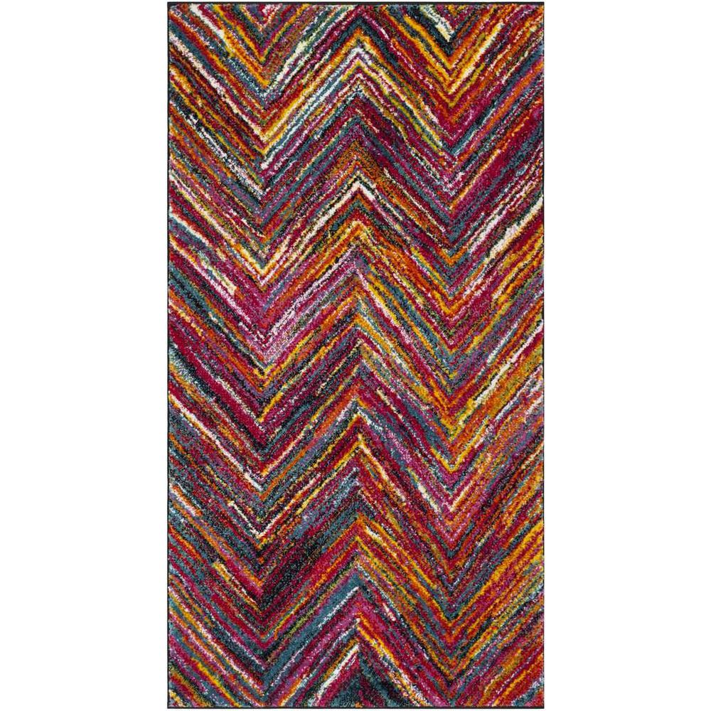 ARUBA, MULTI, 2'-7" X 5', Area Rug, ARB505M-3. Picture 1