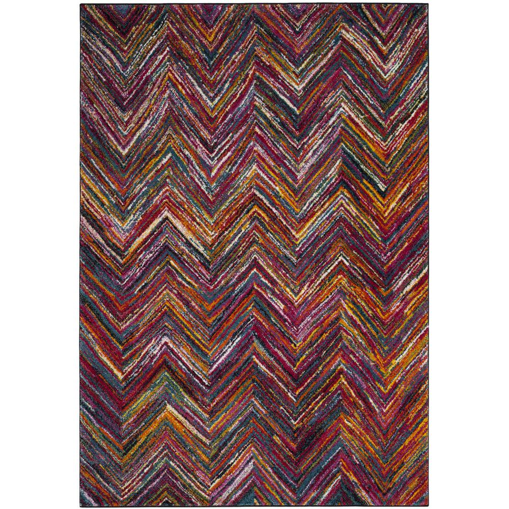 ARUBA, MULTI, 5'-3" X 7'-6", Area Rug, ARB505M-5. Picture 1