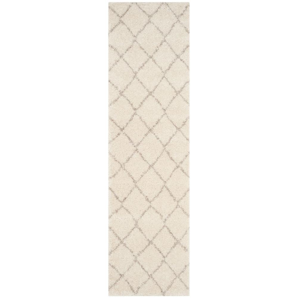 ARIZONA SHAG, IVORY / BEIGE, 2'-3" X 8', Area Rug, ASG742A-28. Picture 1