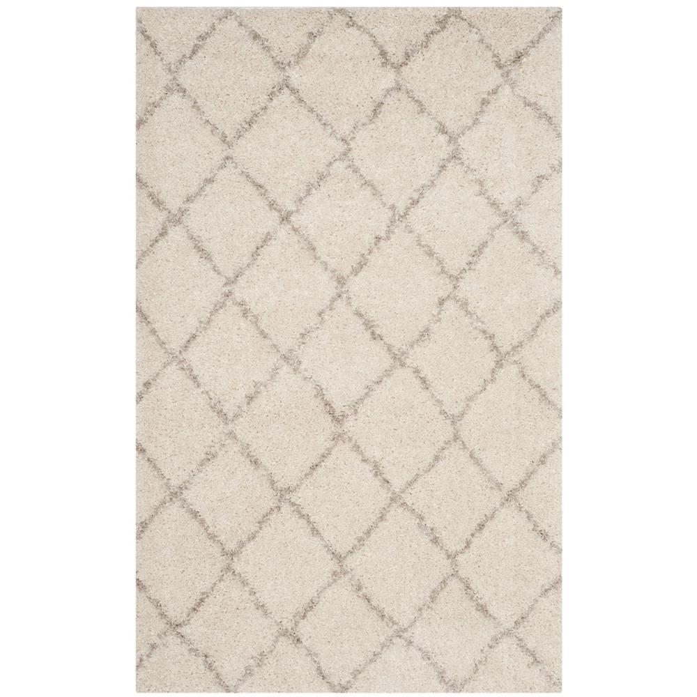 ARIZONA SHAG, IVORY / BEIGE, 3' X 5', Area Rug, ASG742A-3. Picture 1