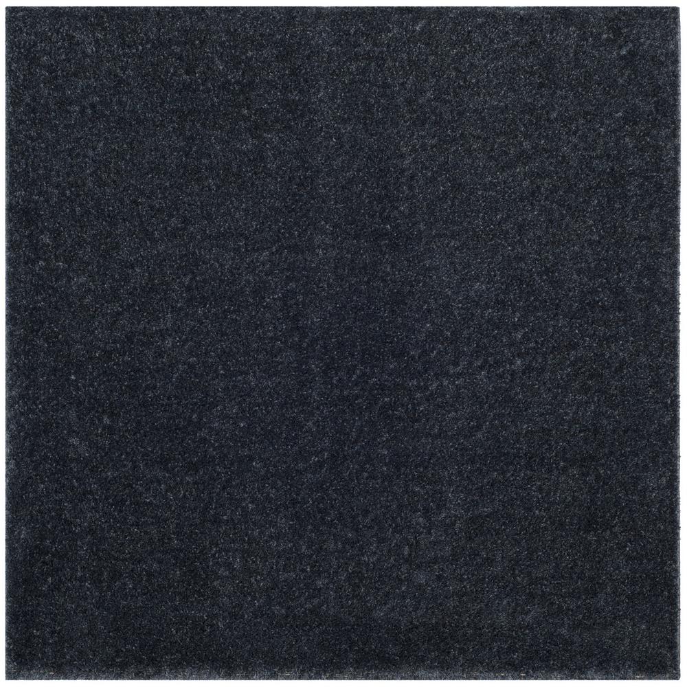 ARIZONA SHAG, BLUE, 6'-7" X 6'-7" Square, Area Rug. Picture 1
