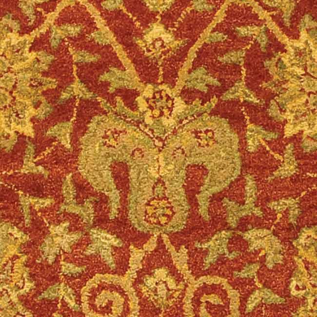 ANTIQUITY, RUST, 6' X 6' Round, Area Rug, AT21A-6R. Picture 4