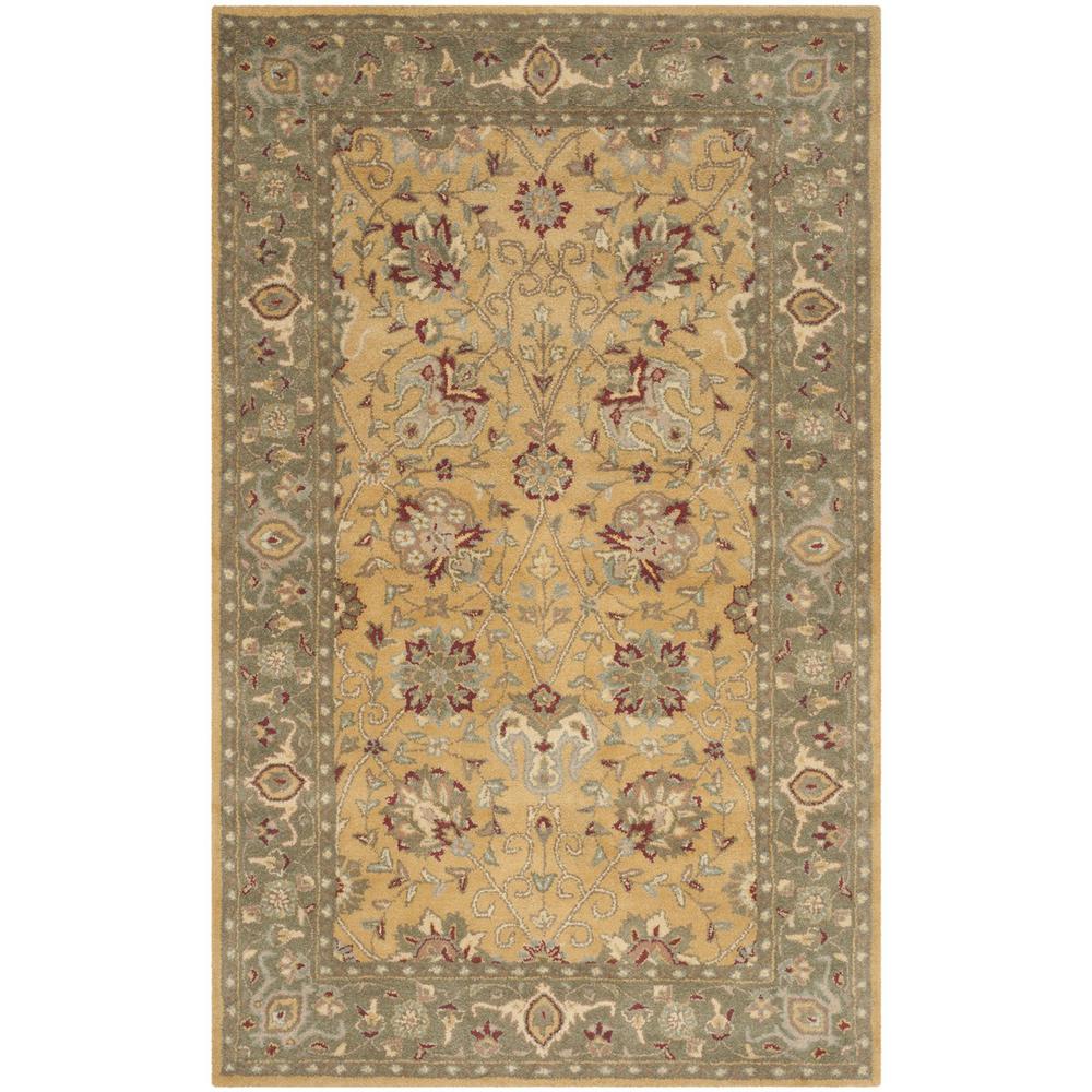 ANTIQUITY, GOLD, 5' X 8', Area Rug, AT21C-5. Picture 1