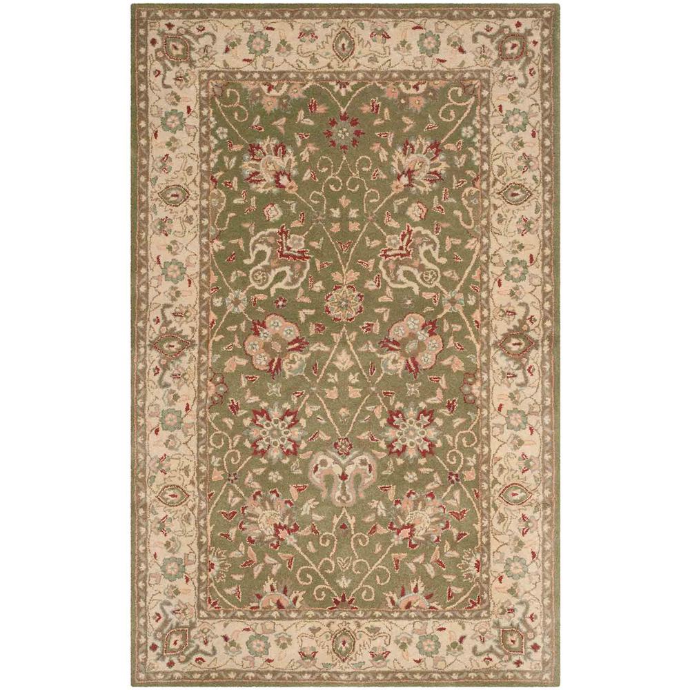 ANTIQUITY, SAGE, 5' X 8', Area Rug. Picture 1