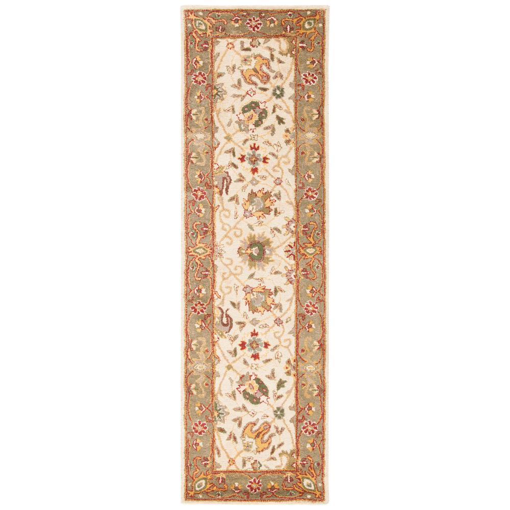 ANTIQUITY, IVORY, 2'-3" X 8', Area Rug, AT21F-28. Picture 1