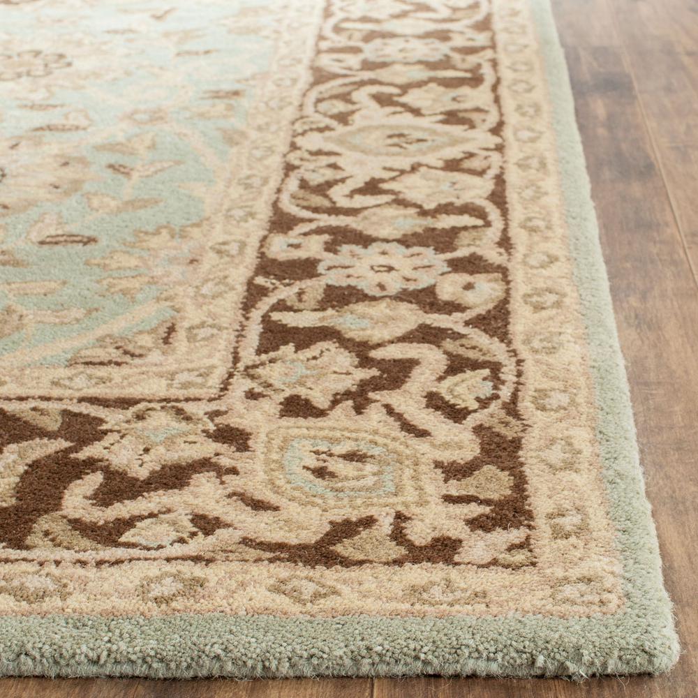ANTIQUITY, GREEN / BROWN, 6' X 9', Area Rug. Picture 1