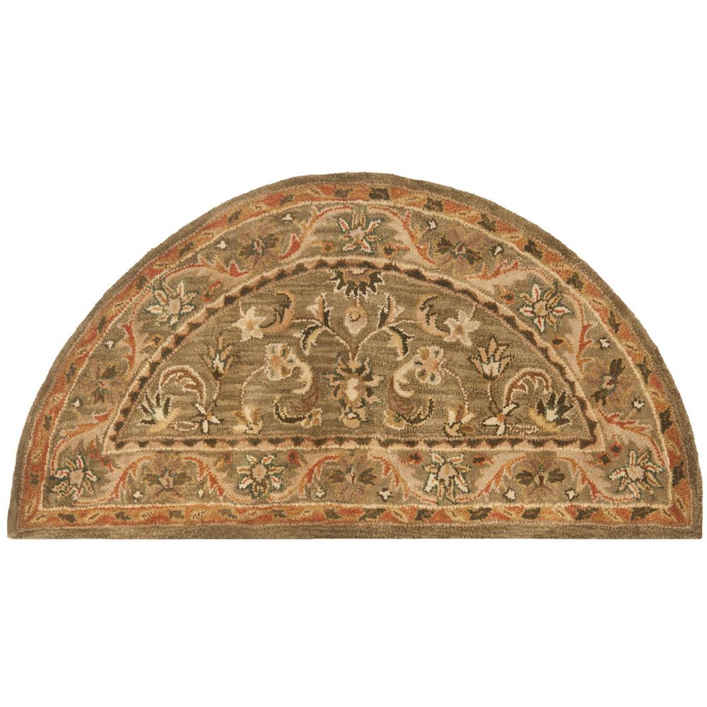 ANTIQUITY, OLIVE / GOLD, 2' X 4', Area Rug. Picture 1