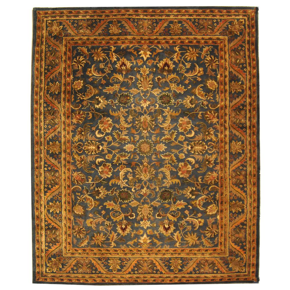 ANTIQUITY, BLUE / GOLD, 9'-6" X 13'-6", Area Rug. Picture 1