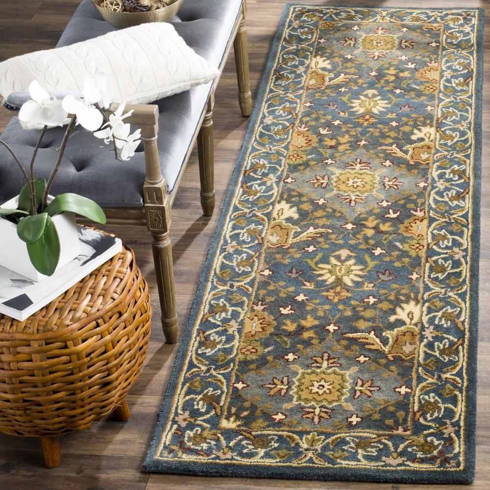 ANTIQUITY, BLUE, 2'-3" X 8', Area Rug, AT57A-28. Picture 1