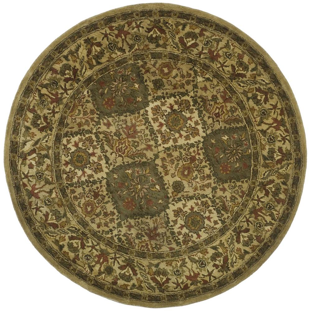ANTIQUITY, BEIGE, 3'-6" X 3'-6" Round, Area Rug. Picture 1