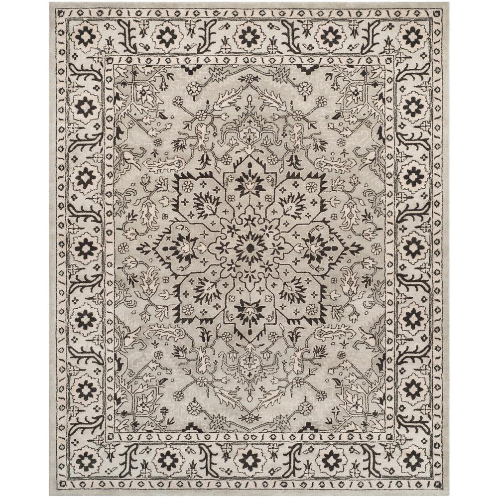 ANTIQUITY, GREY / BEIGE, 8' X 10', Area Rug. Picture 1