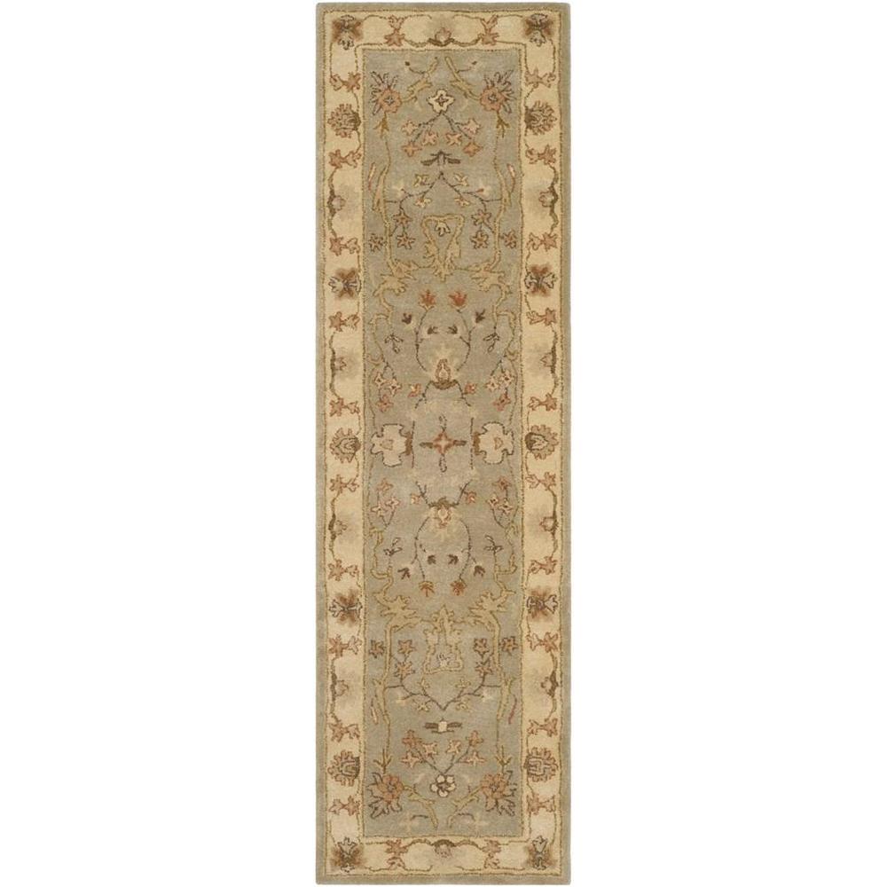ANTIQUITY, LIGHT GREY / BEIGE, 2'-3" X 8', Area Rug. Picture 1