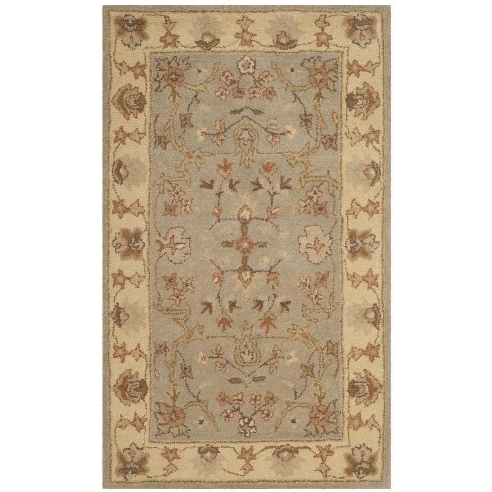 ANTIQUITY, LIGHT GREY / BEIGE, 3' X 5', Area Rug. Picture 1