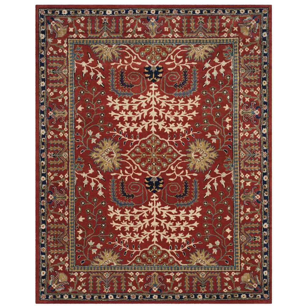 ANTIQUITY, RED / MULTI, 8' X 10', Area Rug. Picture 1
