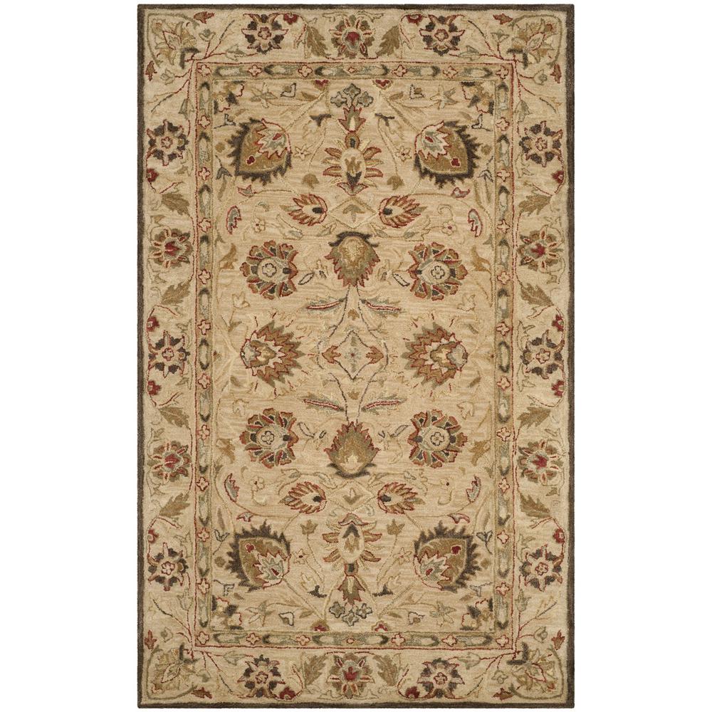 ANTIQUITY, BEIGE / BEIGE, 5' X 8', Area Rug. Picture 1