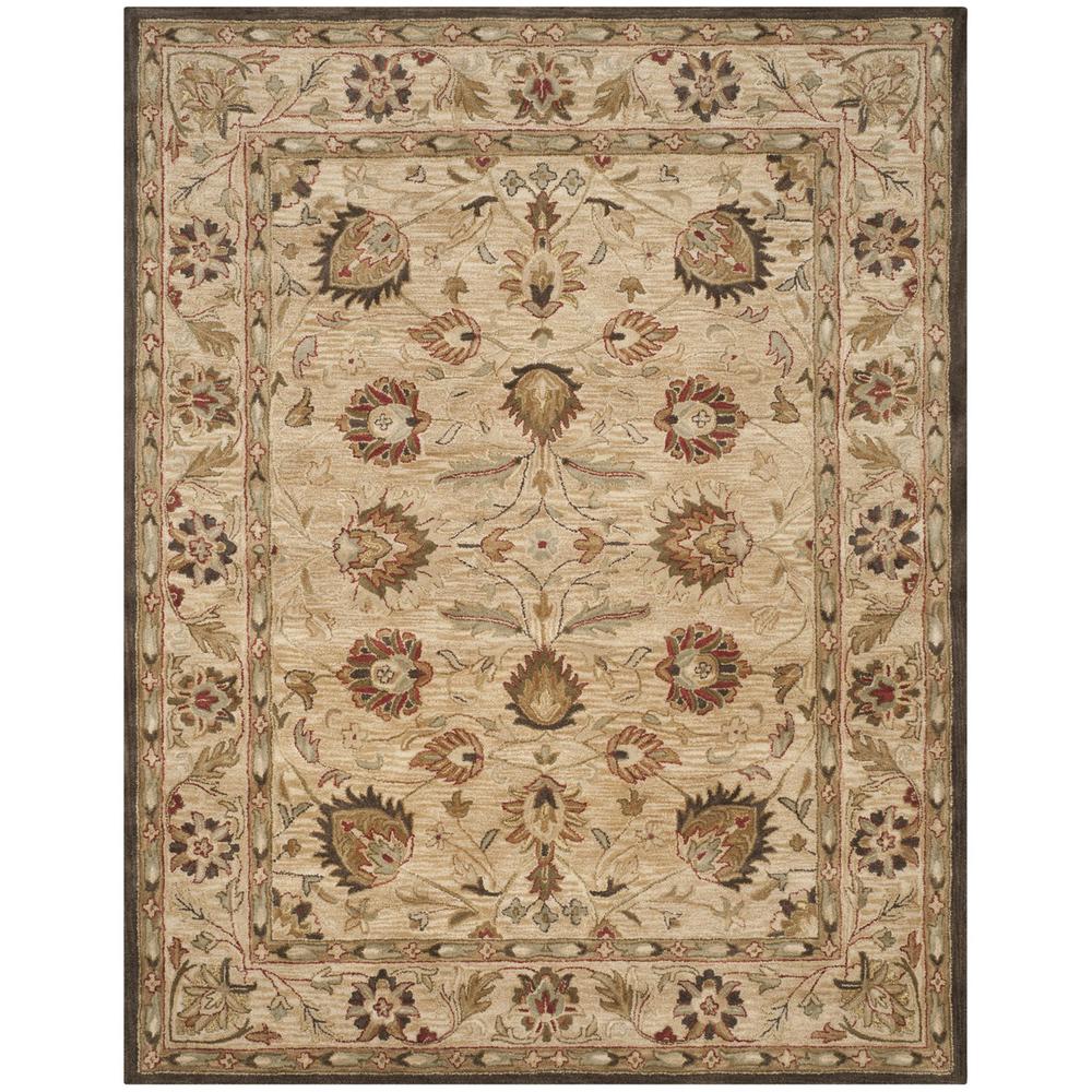 ANTIQUITY, BEIGE / BEIGE, 7'-6" X 9'-6", Area Rug. Picture 1