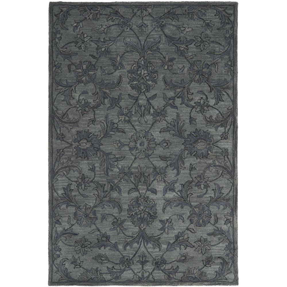 ANTIQUITY, GREY / MULTI, 4' X 6', Area Rug. Picture 1