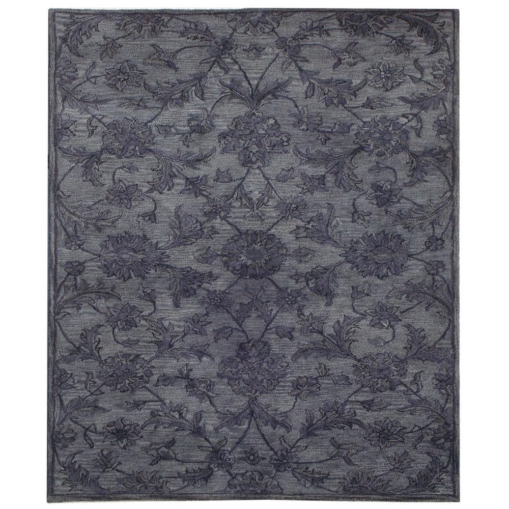 ANTIQUITY, GREY / MULTI, 5' X 8', Area Rug. Picture 1