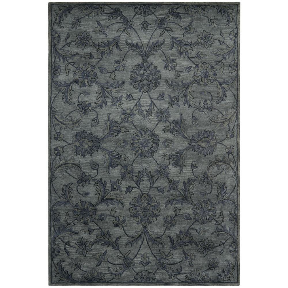 ANTIQUITY, GREY / MULTI, 6' X 9', Area Rug. Picture 1