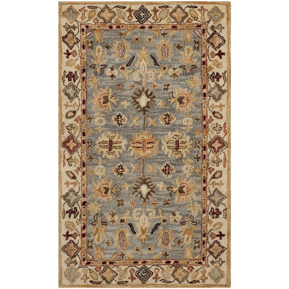 ANTIQUITY, BLUE / IVORY, 3' X 5', Area Rug, AT847A-3. Picture 1