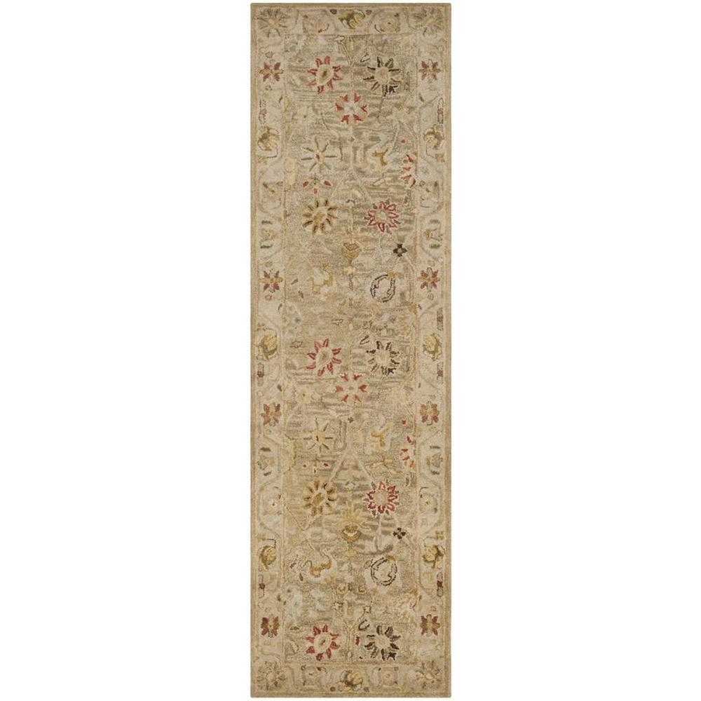 ANTIQUITY, TAUPE / BEIGE, 2'-3" X 10', Area Rug. Picture 1