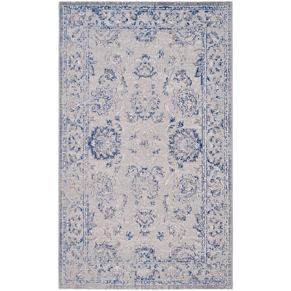 ARTISAN, SILVER / SILVER, 3' X 5', Area Rug, ATN316C-3. Picture 1