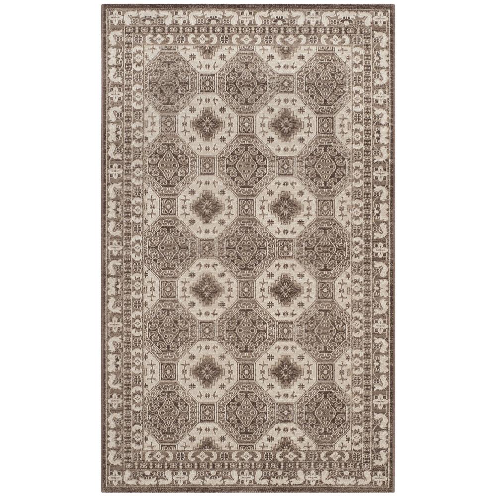 ARTISAN, BROWN / IVORY, 3' X 5', Area Rug, ATN320P-3. Picture 1